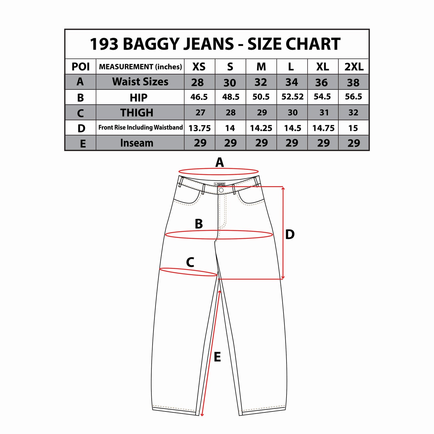 193 Jeans - Stone Black