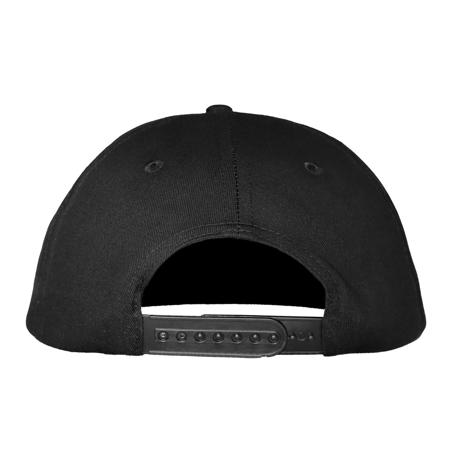 Black & White Embroidered Snapback