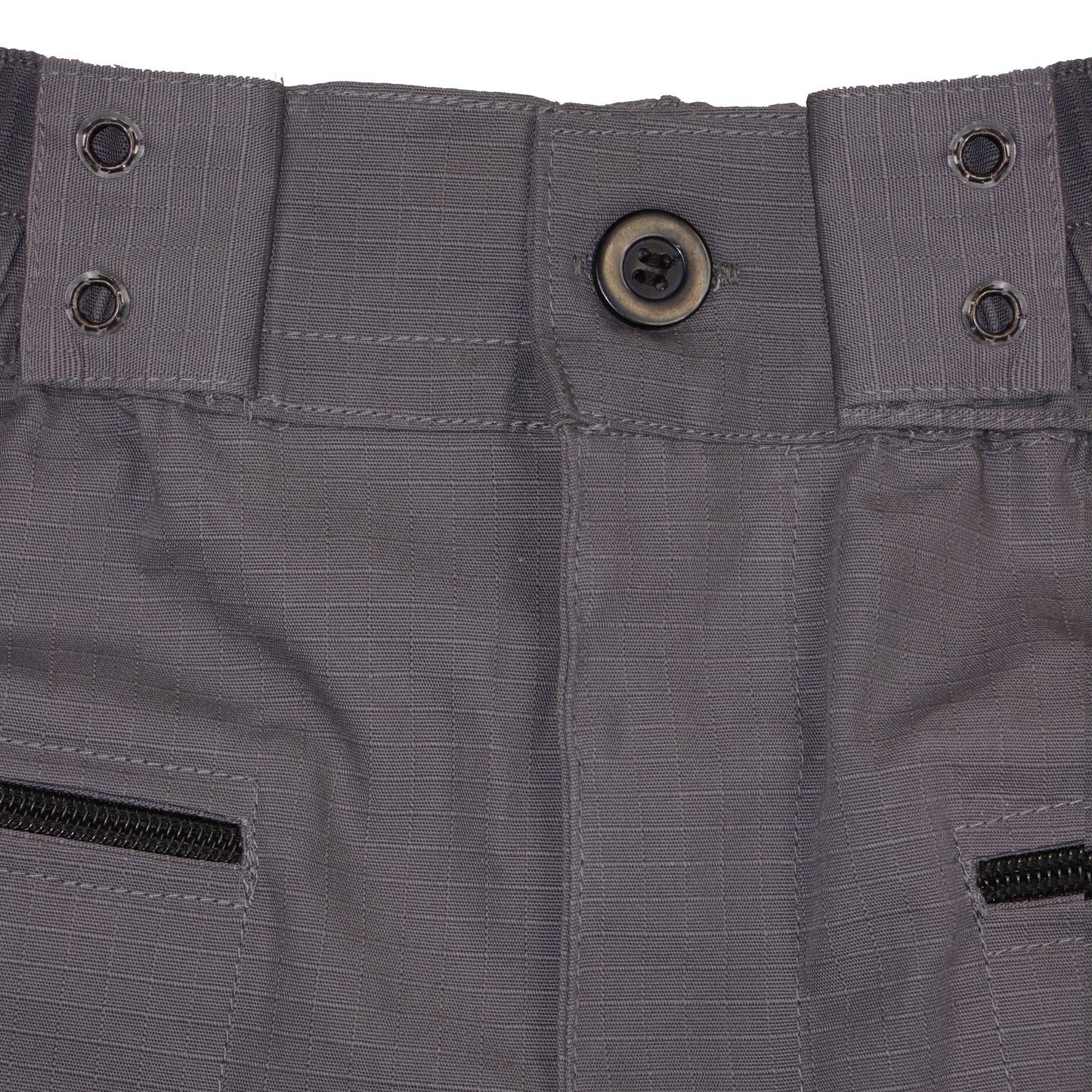 Grey Ripstop Cargo Pants