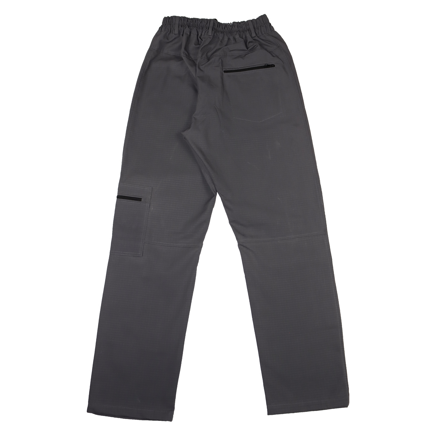 Grey Ripstop Cargo Pants