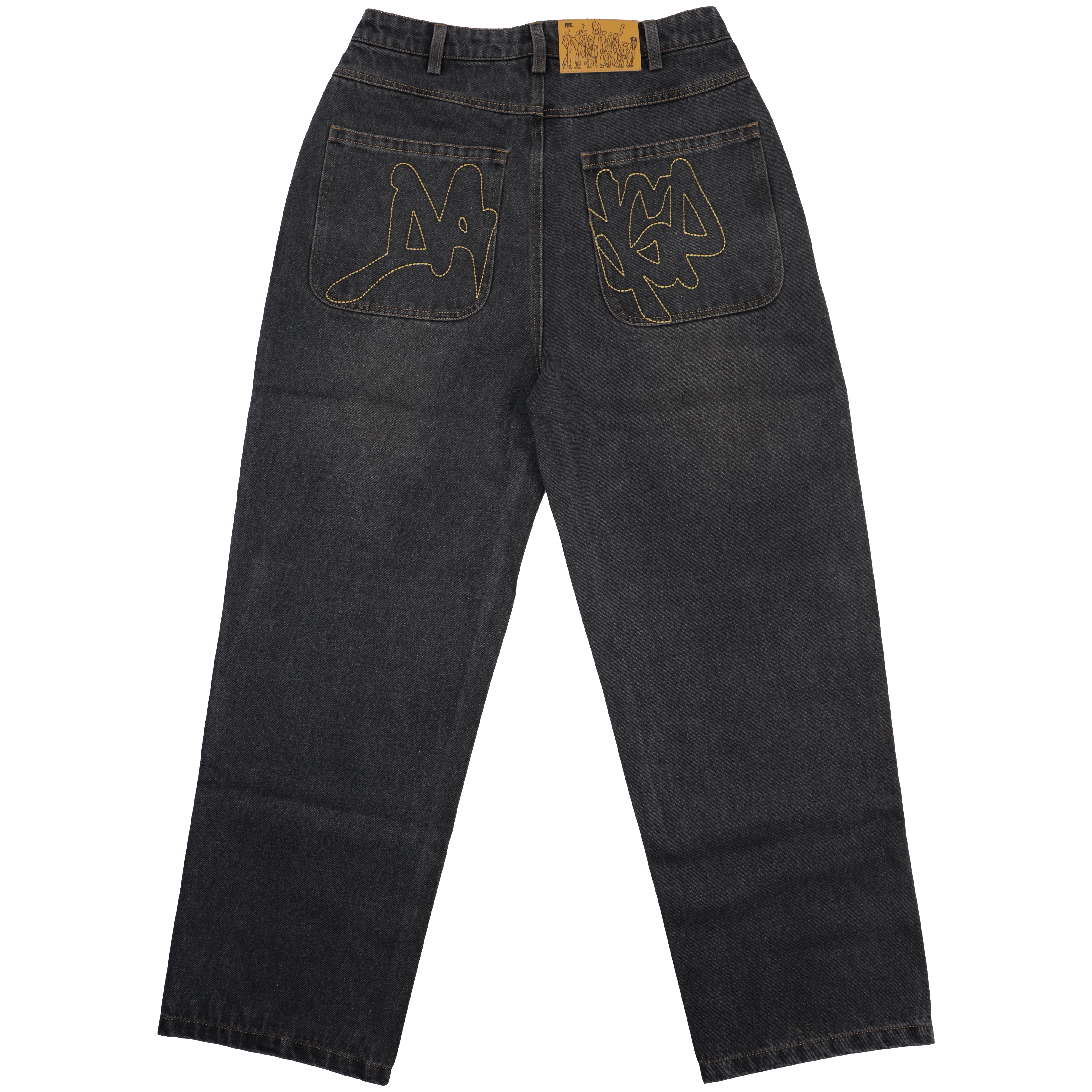 193 Jeans - Stone Black – Daygo Streetwear