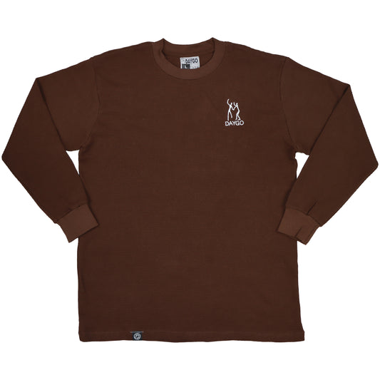 Brown Thermal Long Sleeve